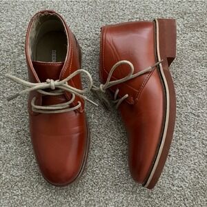 Deer Stag BALLARD‎ Brown Lace Up Round Toe Oxford Dress Boots Size 2M